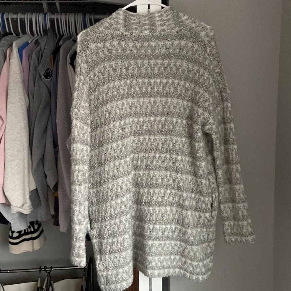 Joie Knit Gray Cardi, worn once